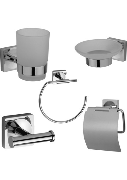 Luna Banyo Aksesuar 5 Li Set