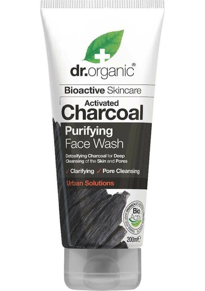 Dr Organic Charcoal Yüz Temizleme 200 ml