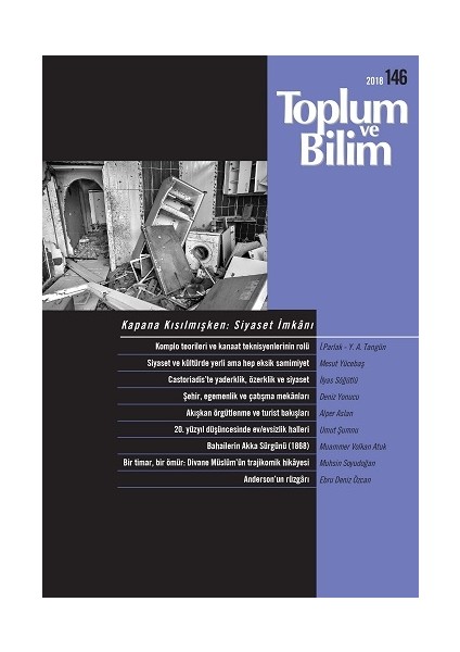 Toplum ve Bilim Sayı:146