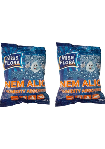 Miss Flora Nem Alıcı 450 G Yedek 2'li Paket