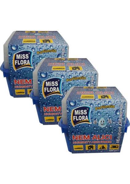 Miss Flora Nem Alıcı 450 G 3' Lü Paket