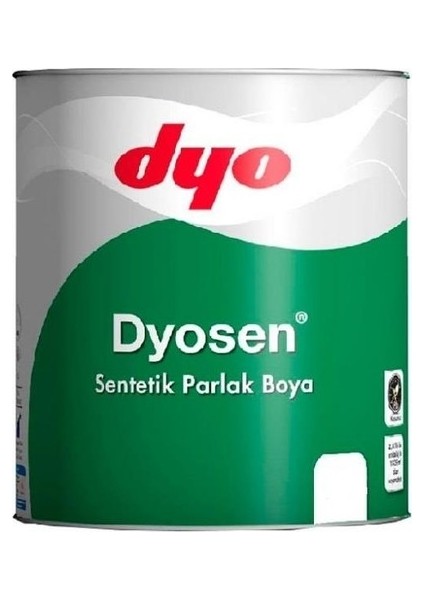 Dyosen Sentetik Parlak Boya 0.75 lt. 7682 Toz Gri
