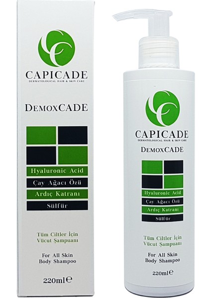 Demoxcade Vücut Şampuanı 220 ml
