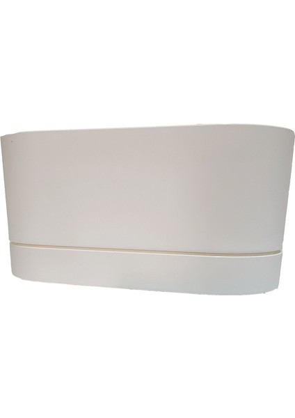 Begonya Tabaklı Balkon Saksısı 30 cm 5,5 lt