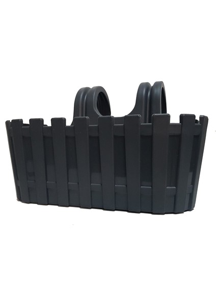 Akasya Kolay Askı Balkon Saksısı 25 cm 3 lt