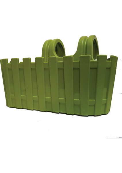 Akasya Kolay Askı Balkon Saksısı 30 cm 3 lt