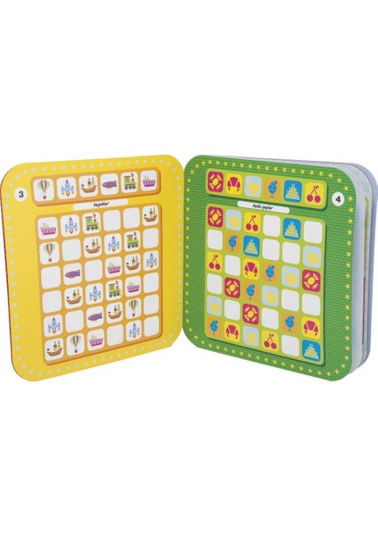 6 x 6 Sudoku 4 Kitap Set - + 5 Yaş