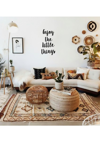 Enjoy The Little Things Metal Tablo
