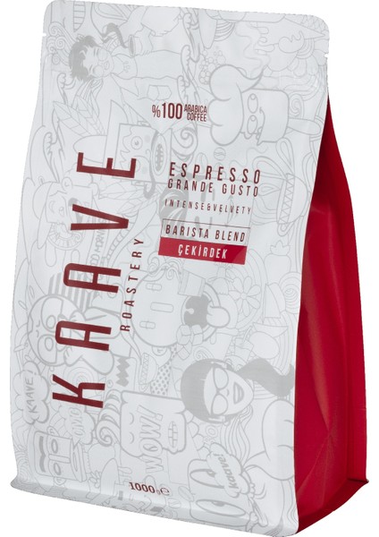 Kaave Roastery Grande Gusto Espresso Çekirdek 1 kg