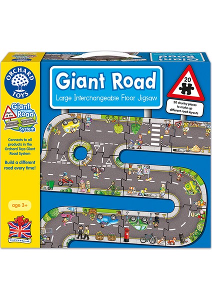 Puzzle Dev Yol Yapbozu (Giant Road Jigsaw)