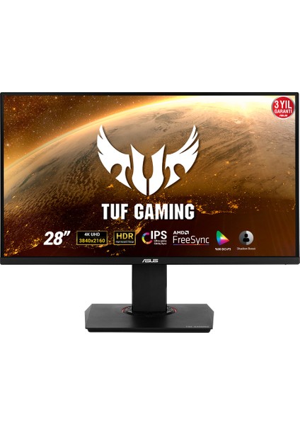 TUF Gaming VG289Q 28" 60Hz 5ms (HDMI+Display) 4K UHD FreeSync IPS Monitör