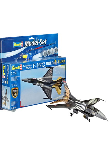 Solo Türk F-16C Model Set Maket 1:72