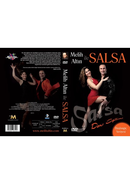 Salsa DVD Dans Eğitimi - Melih Altın