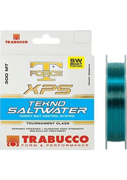 T-Force Xps Tekno Saltwater Monoflament Olta Misinası 300MT