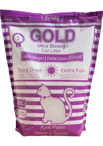 Gold Kalın Taneli Silika Kedi Kumu 1.4 kg fiyatları