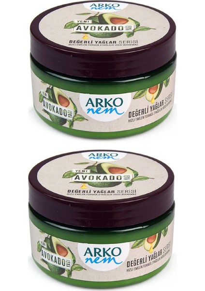 Krem Nem Yeni Avokado Yağı 2 Adet x 250 ml