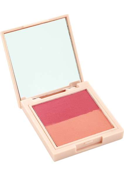 İkili Göz Farı 03 Living Coral Duo Eyeshadow Vegan E Vitaminli