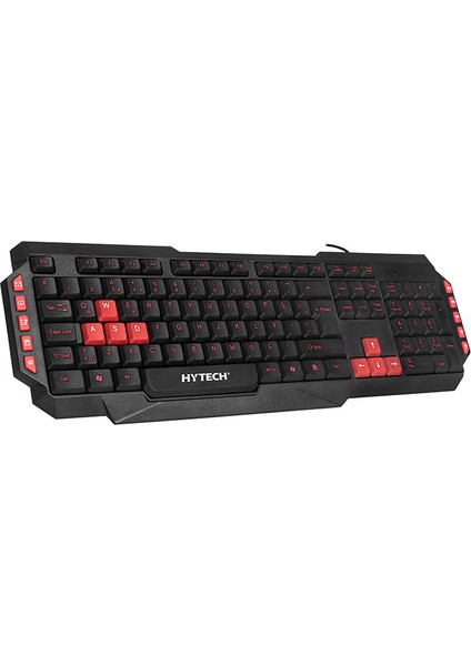 HYK-46 GAMY Siyah USB Kırmızı Tuşlu Q Gaming Oyuncu Klavyesi