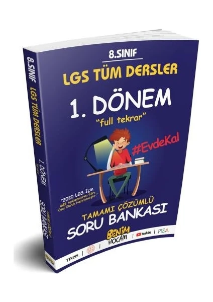 Benim Hocam Yayınları 8. Sınıf Tüm Dersler 1. Dönem Full Tekrar Soru Bankası