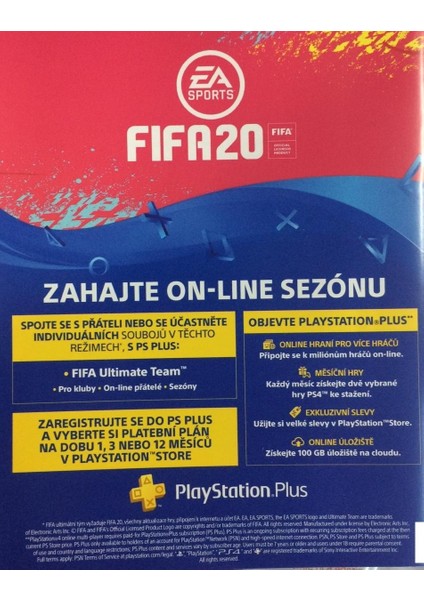 Fifa 20 Süper Lig Türkçe Menü PS4 Oyun (1 Ender Oyuncu + 14 Gün PSN + 5 Maç Kiralık 3 Icon Oyuncu)