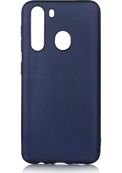 Samsung Galaxy A11 Kılıf Kılıf Premier Silikon Arka Kapak Kılıf Lacivert