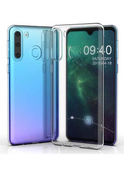 Samsung Galaxy A11 Kılıf Süper Şeffaf Silikon Arka Kapak