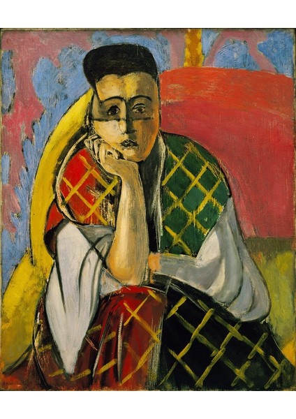 Yağlı Boya Düşünce Henri Matisse Kanvas Tablo fiyatları