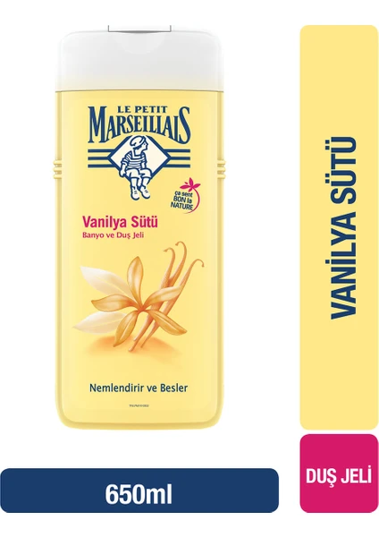 Le Petit Marseillais Duş Jeli Vanilya Sütü 650 ml