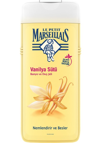 Le Petit Marseillais Duş Jeli Vanilya Sütü 650 ml