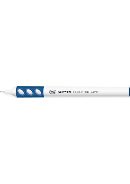 Fineliner - Thick - Koyu Mavi