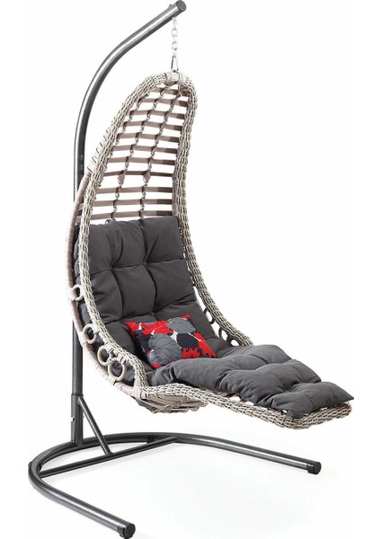 Minderli Rattan Bahçe - Balkon Salıncağı