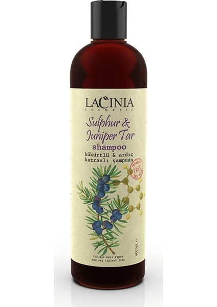 Kükürtlü ve Ardıç Katranlı Şampuan 400 ml