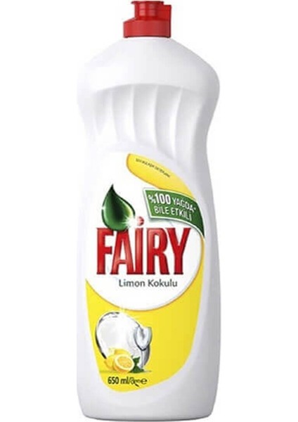 Bulaşık Deterjanı Limon 650 ml 20 Adet