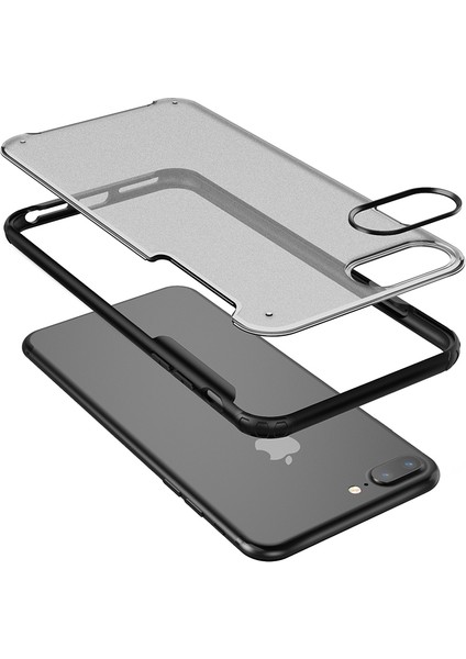 Apple iPhone 8 Plus Venga Serisi Premium Kılıf Siyah