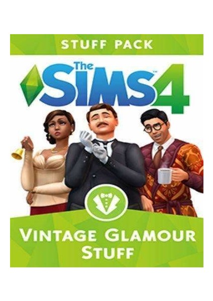 The Sims 4 Vintage Glamour Stuff Dijital Oyun