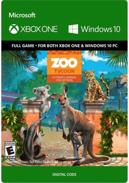 Zoo Tycoon: Ultimate Animal Collection Xbox One Xbox Series X|S / Windows 10 Dijital Oyun