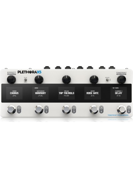Plethora X5 Toneprint Multi-Fx Pedalboard