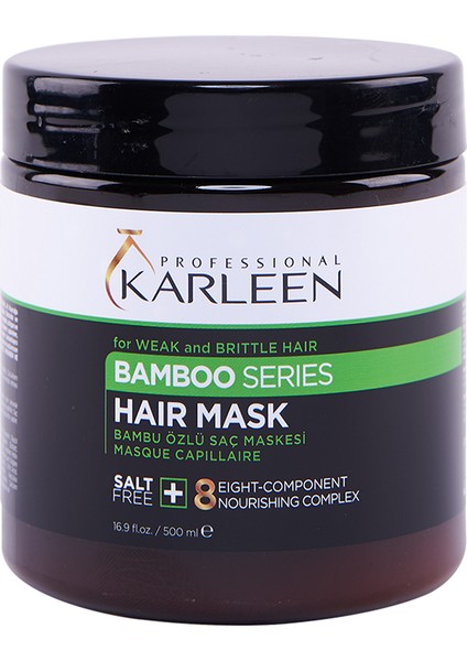 Bamboo Series Bambu Yağlı Saç Bakım Maskesi 500 ml