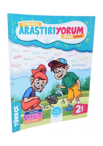 Öykülerle Araştırıyorum Öğreniyorum 2.sınıf Türkçe