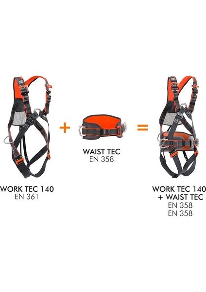 Climbing Technology Ct Work Tec 140 Harness