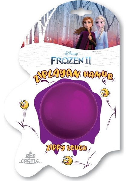 Zıplayan Hamur Slime Frozen 2 Mor Zdb31