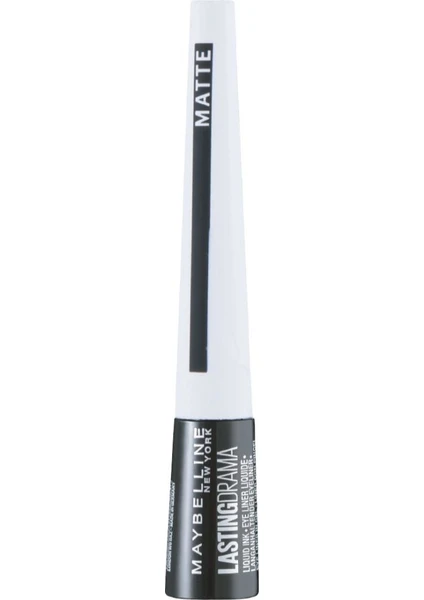 Maybelline New York Lasting Drama Mat Siyah Eyeliner