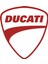 Ducati Logo Sticker 11 x 10 cm Renkli 1