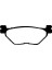 Carbon Fren Balatası Sfac319 Arka Tmax 500 530 Yp 400 Majesty (Non Abs) 04 - 13 R Yp 400 S Majesty (Abs) 07 - 13 R Xp 500 S/ 1