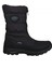 Z5547 Deri Siyah Unisex Watertight Su Geçirmez Bot 1