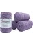 Spagettiyarn Açık Lila Makrome İp 4'lü Set 1
