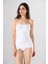 Büzgülü Straples Uzun 11040 Örme Seamless Dikişsiz Soft Basic Kadın Atlet 3
