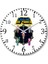 Cavaleiros Do Zodiaco South Park Duvar Saati Bombeli Gercek Cam 1