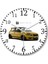Fiat Palio Abarth Race Style Duvar Saati Bombeli Gercek Cam 1