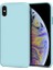 Apple iPhone X/XS Liquid Silicone Liquid Silicone Lansman Soft Silikon Kılıf AL-32017 1